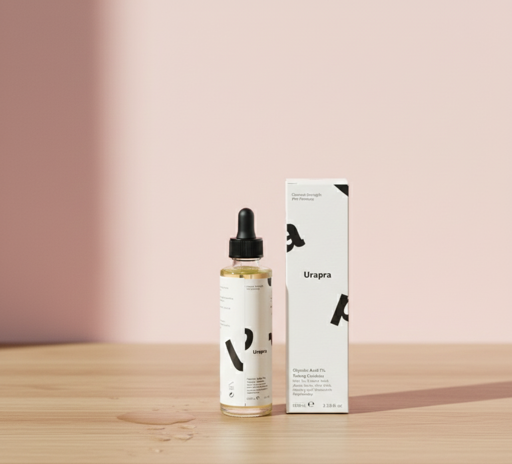 Urapra Glycolic Acid 7% Toning Solution – Exfoliating Toner for Bright & Smooth Skin (100ml)